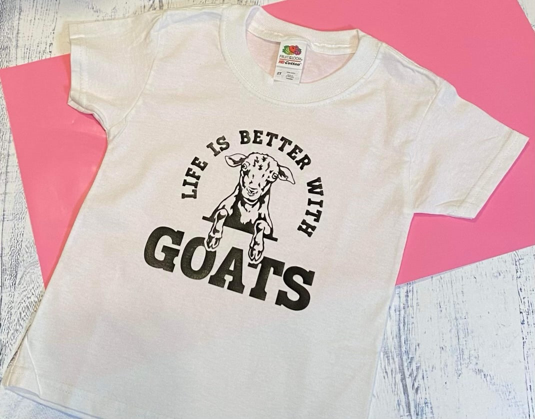 Goat Life T-shirt -White